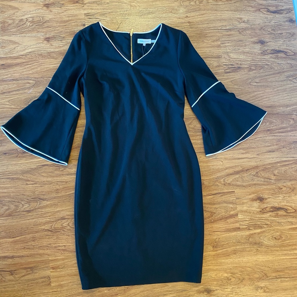 NWT Calvin Klein Black Dress - Size 10